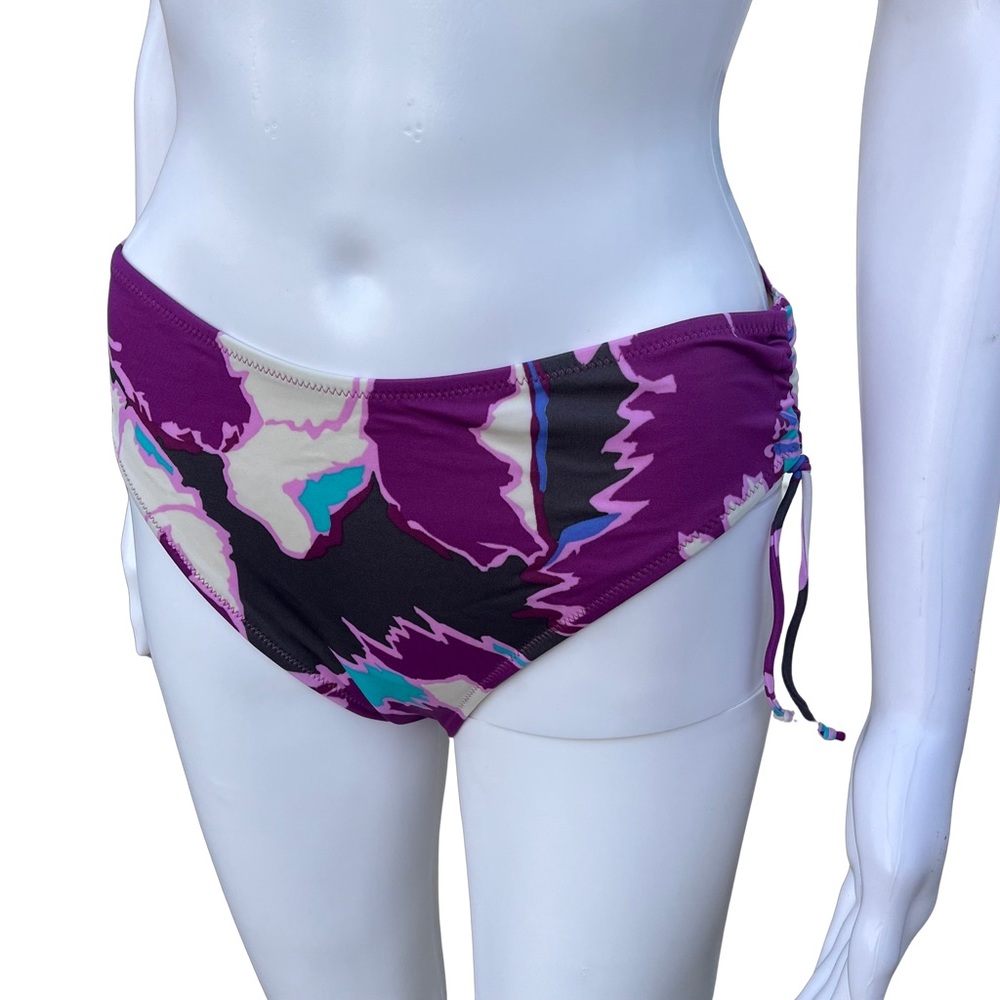 Fantasie Purple and Black Bikini Bottom